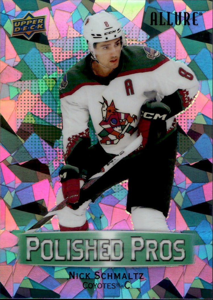 2023-24 Upper Deck Allure Hockey - Polished Pros - Green :249 #PP-27 Nick Schmaltz - Arizona Coyotes - A