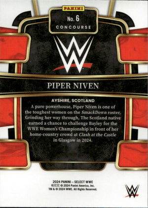 2024 Panini Select WWE - Concourse #6 Piper Niven - B