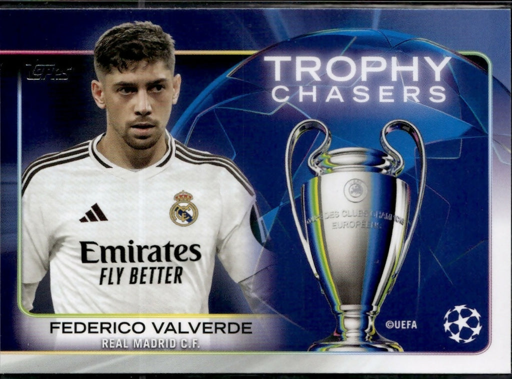 2024-25 Topps UEFA Club Competitions - Trophy Chasers #RF-2 Federico Valverde - Real Madrid C.F. - A