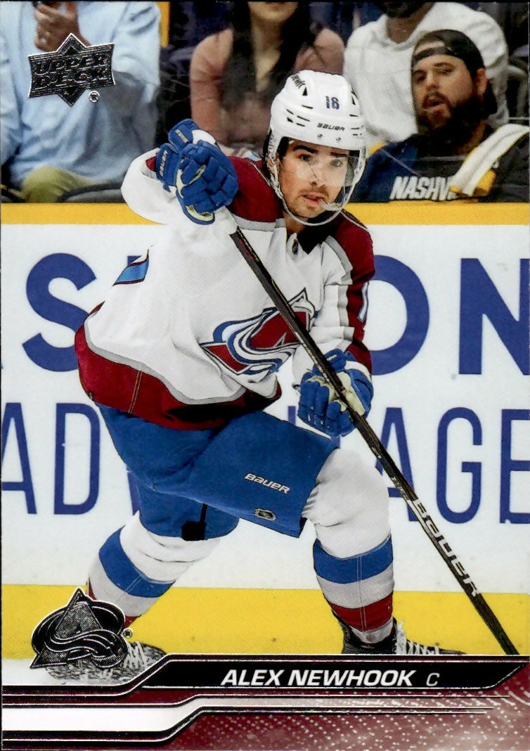 2023-24 Upper Deck Series 2 Hockey - Base #294 Alex Newhook - Colorado Avalanche