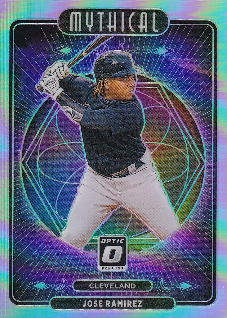 2021 Donruss Optic Mythical Holo #M13 Jose Ramirez Cleveland Indians