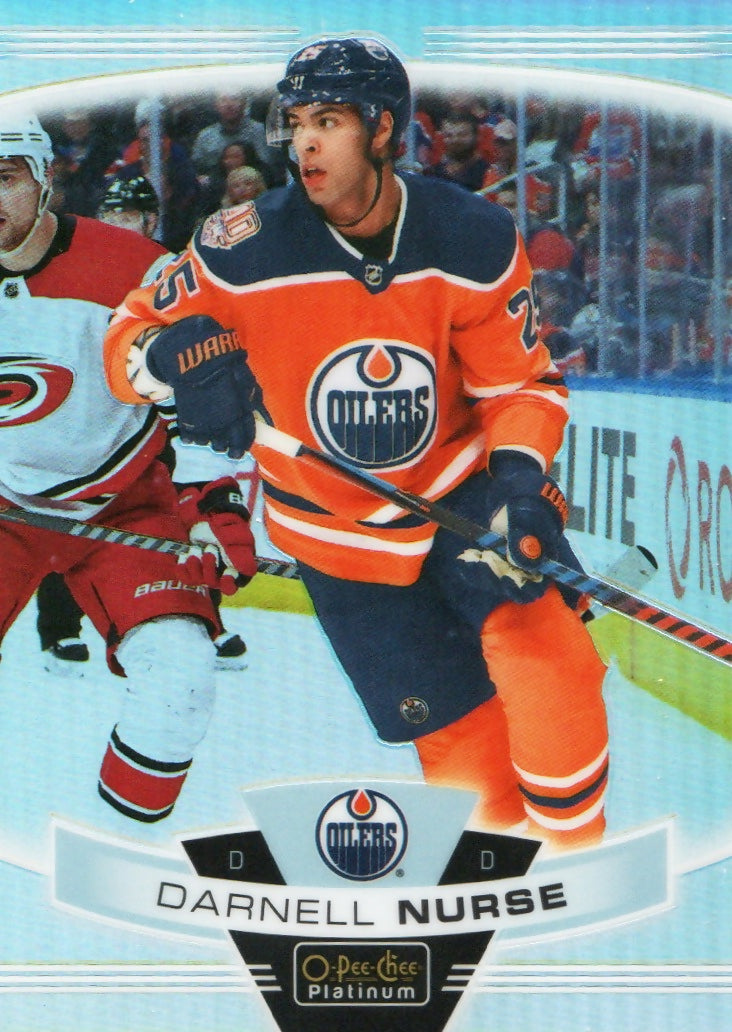 2019-20 Upper Deck O-Pee-Chee Platinum Hockey - Base - Rainbow #9 Darnell Nurse - Edmonton Oilers