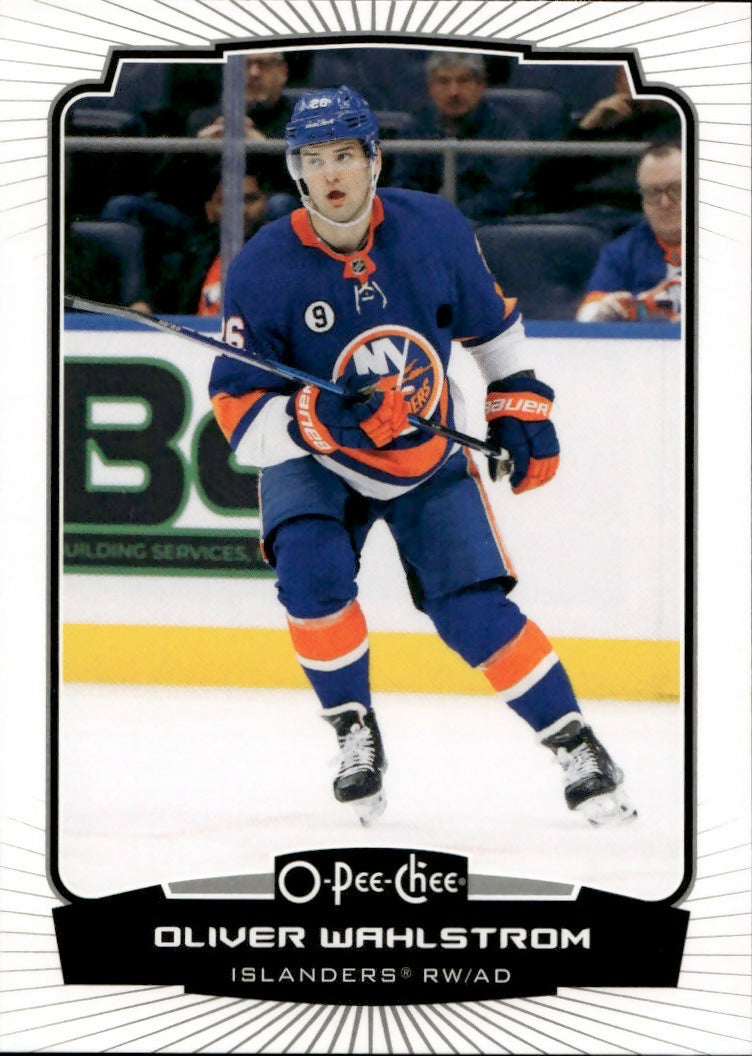 2022-23 Upper Deck O-Pee-Chee Hockey - Base #104 Oliver Wahlstrom - New York Islanders - A