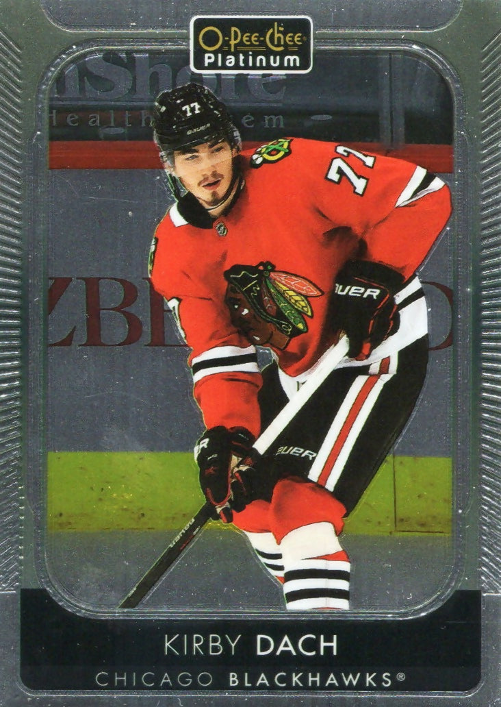 2021-22 Upper Deck O-Pee-Chee Platinum Hockey - Base #31 Kirby Dach - Chicago Blackhawks - A