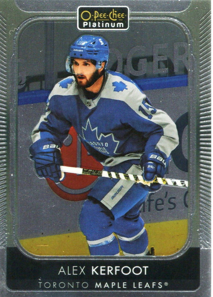 2021-22 Upper Deck O-Pee Chee Platinum Hockey - Base #60 Alex Kerfoot - Toronto Maple Leafs