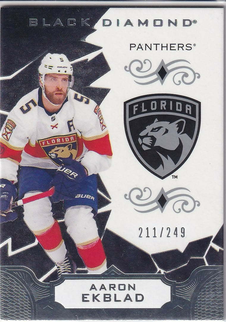 2018-19 Upper Deck Black Diamond #BDB-AE Aaron Ekblad Florida Panthers