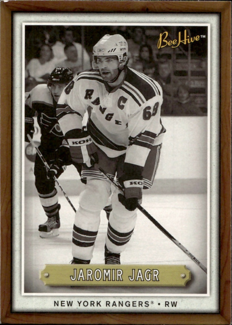 2006-07 Upper Deck - Bee Hive Hockey - Base #35 Jaromir Jagr - New York Rangers - A