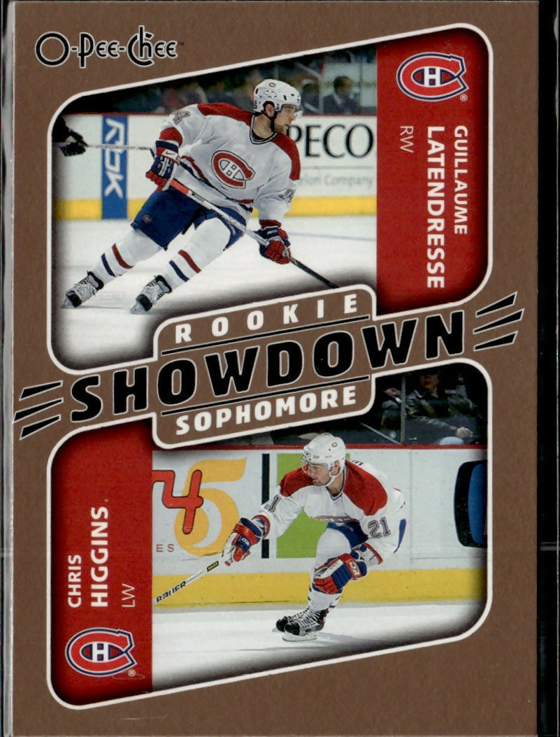2006-07 O-Pee-Chee - Base - Rookie Showman Sophomore #622 Guillaume Latendresse - Montreal Canadiens - A