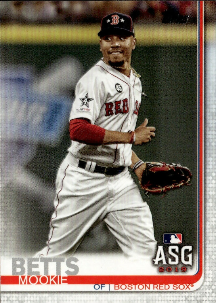 2019 Topps Update #US151 Mookie Betts Boston Red Sox