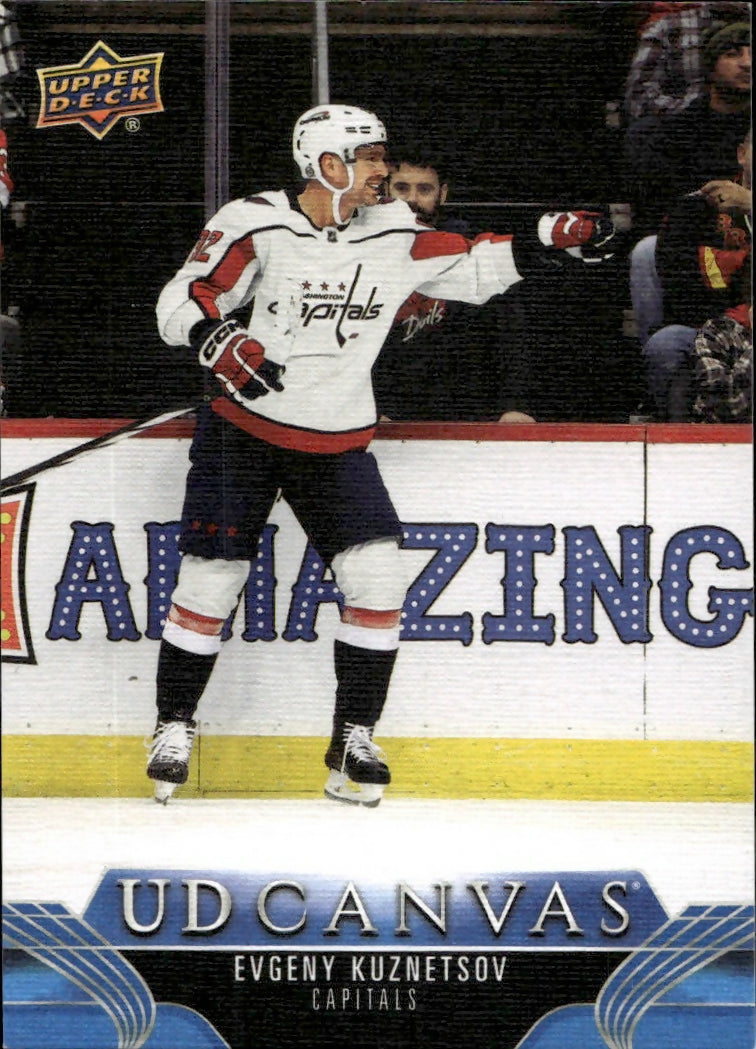 2023-24 Upper Deck Extended Series Hockey - UD Canvas - #C295 Evgeny Kuznetsov - Washington Capitals - A