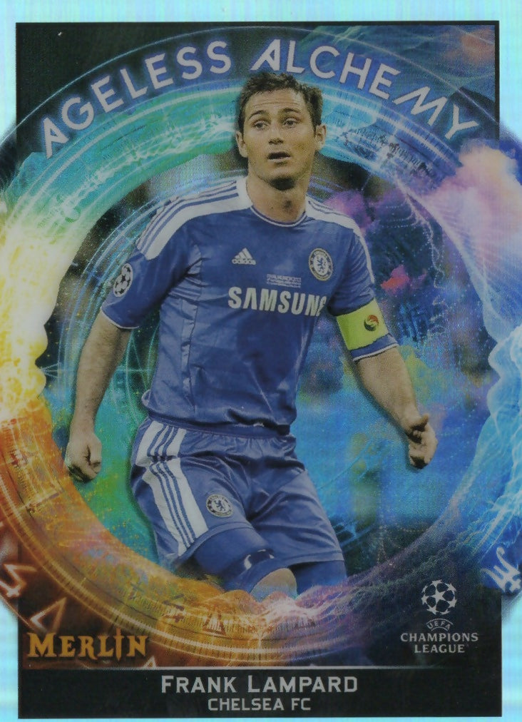 2021-22 Topps Merlin Collection Chrome UCL - Ageless Alchemy #AA-19 Frank Lampard - Chelsea FC