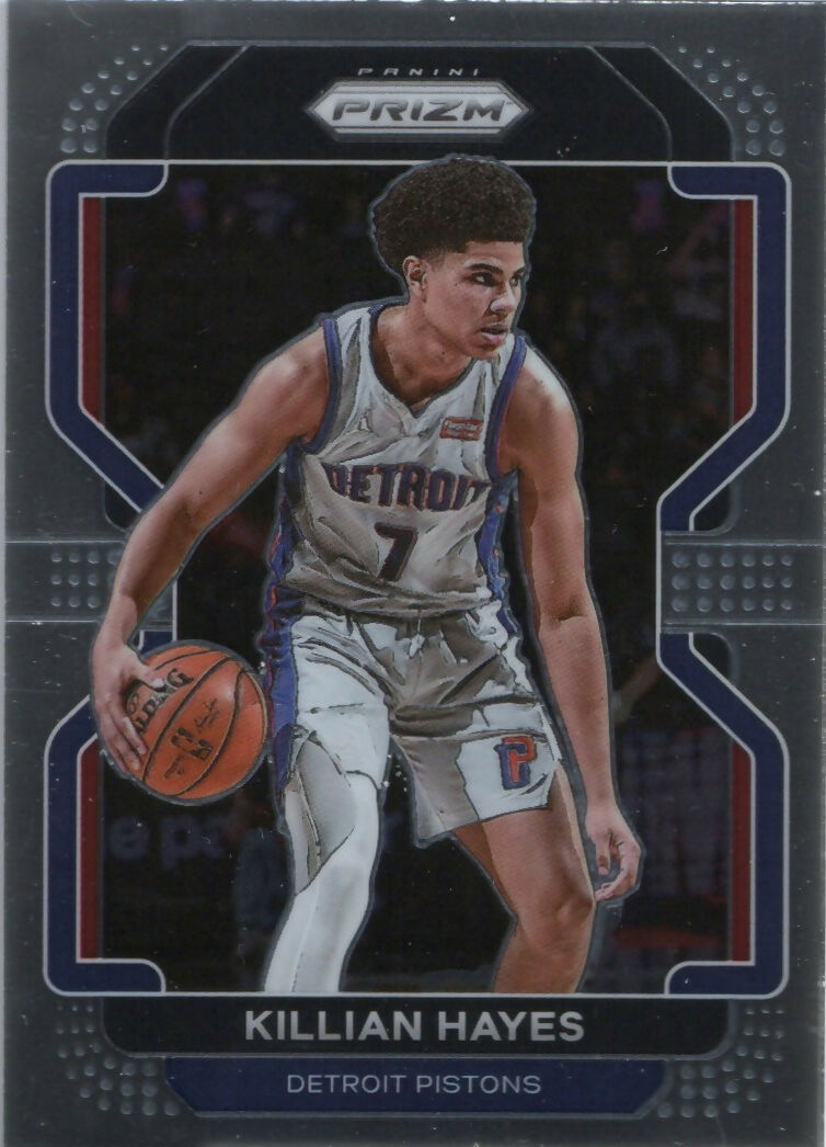 2021-22 Panini Prizm Basketball - Base # 101 Killian Hayes - Detroit Pistons