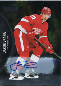 2021-22 Upper Deck Skybox Metal Universe Hockey - Base - Auto #18 Jakub Vrana - Detroit Red Wings - A