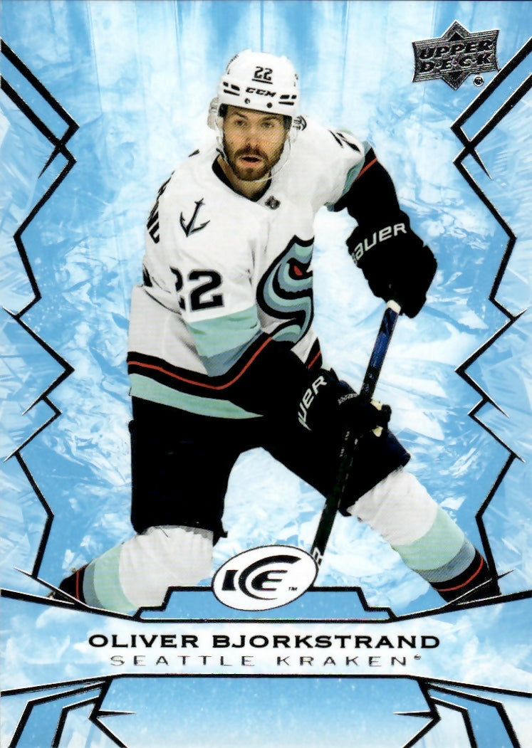 2022-23 Upper Deck Ice Hockey - Base #70 Oliver Bjorkstrand - Seattle Kraken