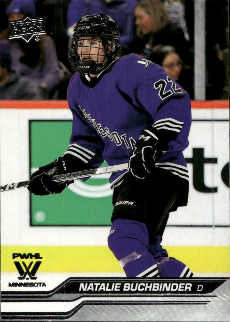 2024-25 Upper Deck PWHL Hockey - Base #37 Natalie Buchbinder - Minnesota Frost - A