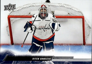 2022-23 Upper Deck Series 1 Hockey - Base #192 Vitek Vanecek - Washington Capitals - A