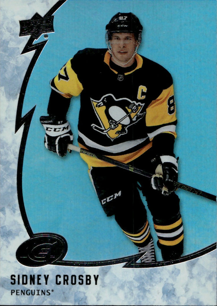2019-20 Upper Deck Ice Hockey - Base #1 Sidney Crosby - Pittsburgh Penguins