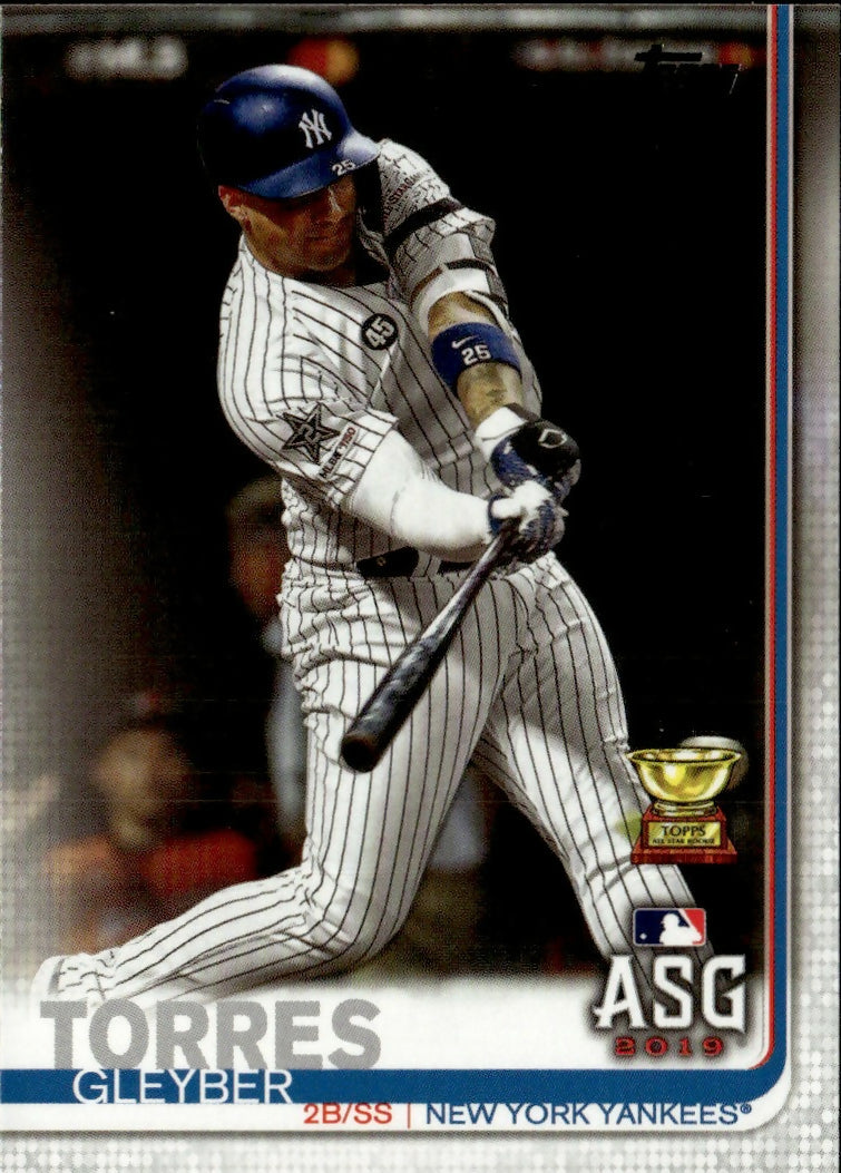 2019 Topps Update #US148 Gleyber Torres New York Yankees