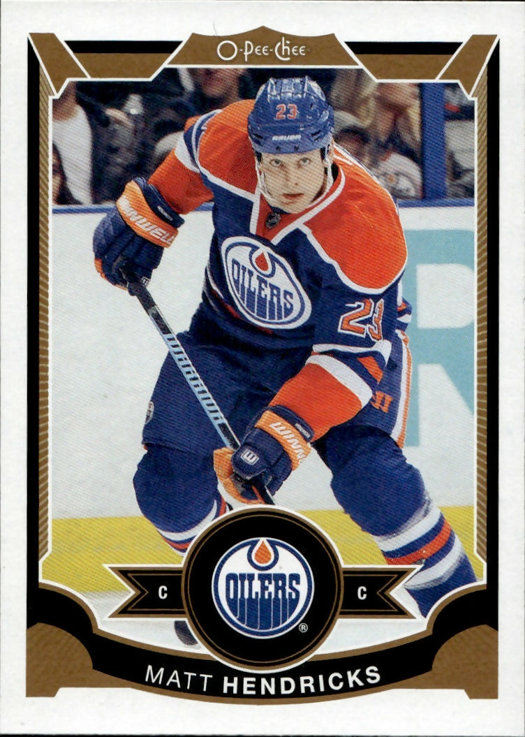 2015-16 Upper Deck O-Pee-Chee Hockey - Base #137 Matt Hendricks - Edmonton Oilers