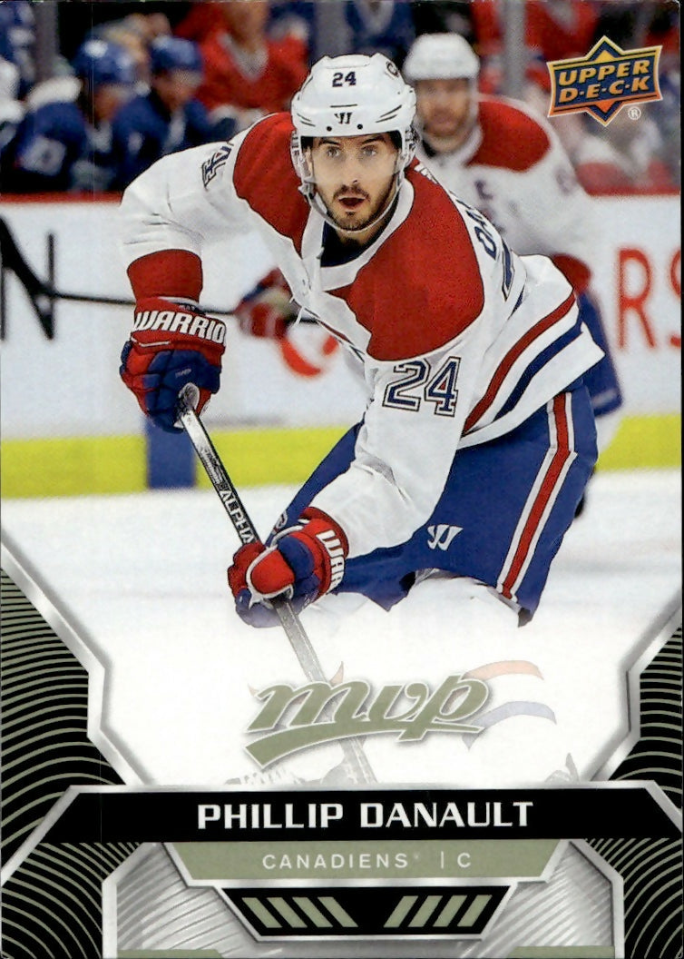 2020-21 Upper Deck MVP Hockey - Base #164 Phillip Danault - Montreal Canadiens