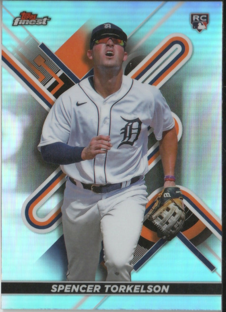2022 Topps Finest Baseball - [Base] #84 Spencer Torkelson - Detroit Tigers - F