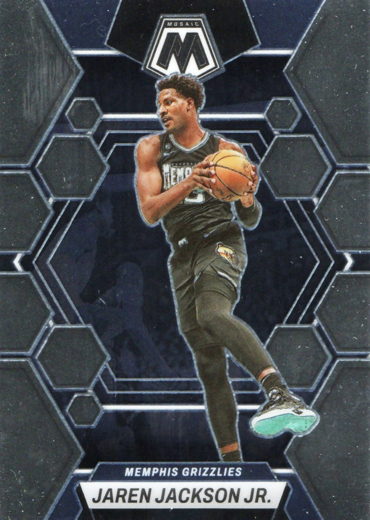 2022-23 Panini Mosaic Basketball - Base #59 Jaren Jackson Jr. Memphis Grizzlies - A