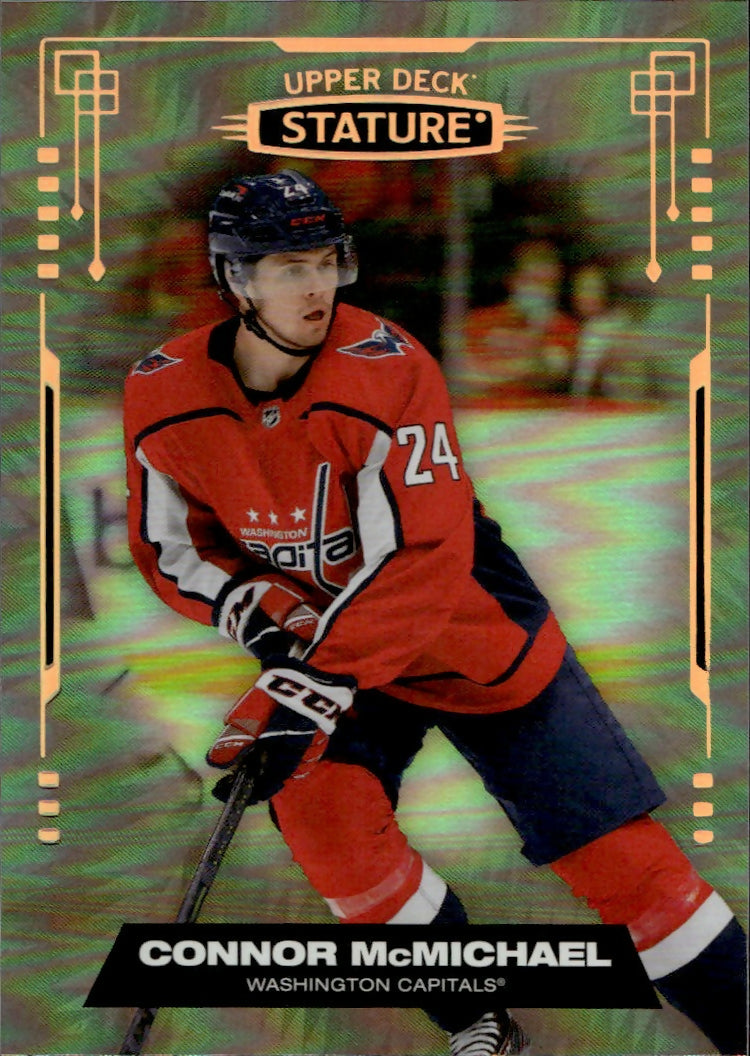 2021-22 Upper Deck Stature Hockey - Base #79 Connor McMichael - Washington Capitals - A