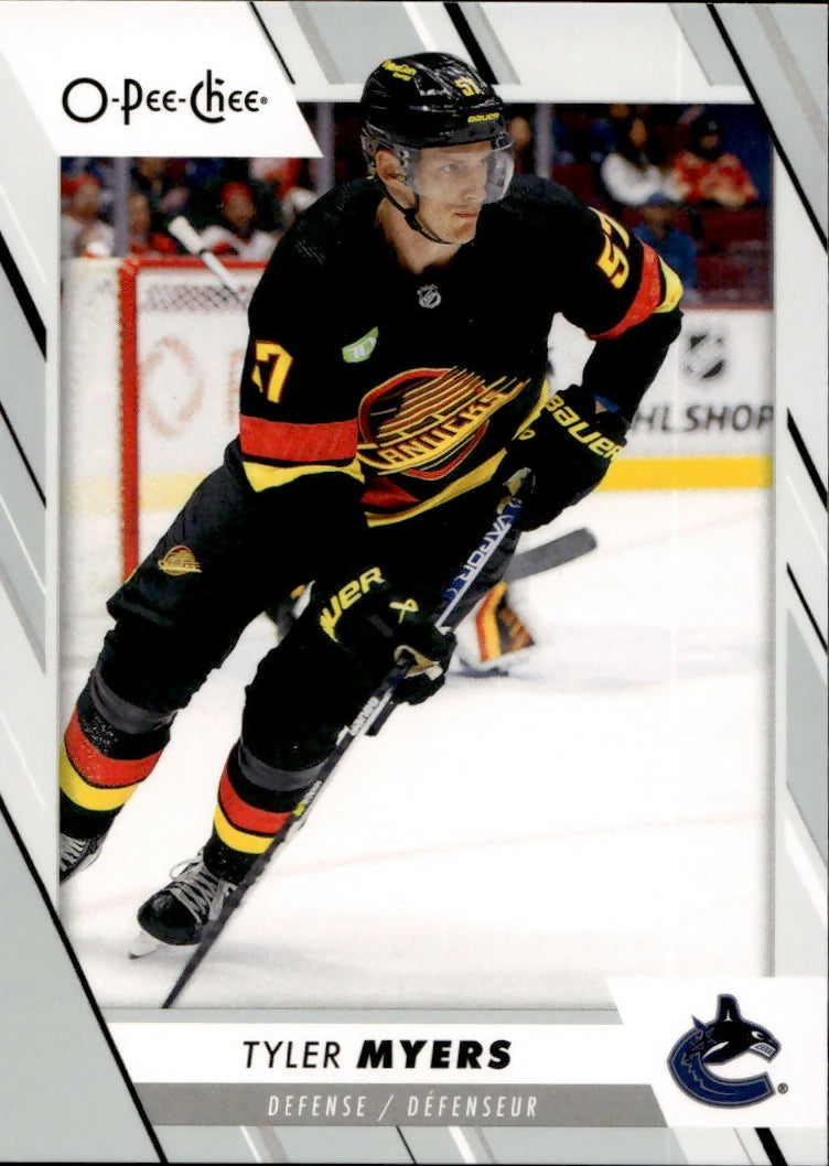 2023-24 Upper Deck O-Pee-Chee Hockey - Base #212 Tyler Myers - Vancouver Canucks - A
