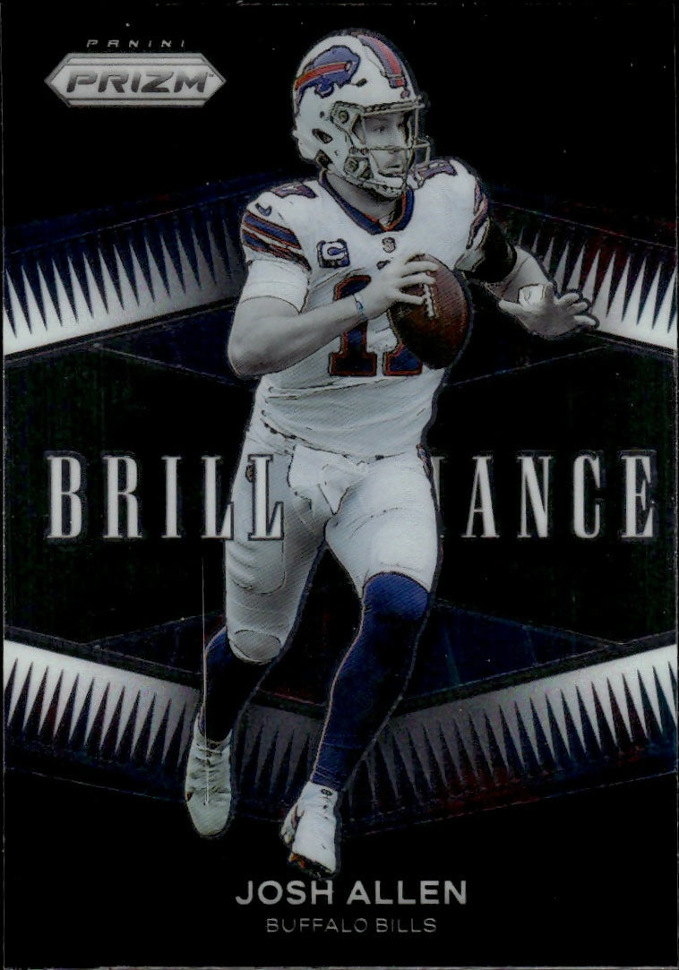 2030 Panini Prizm Football - Brilliance #B-2 Josh Allen Buffalo Bills - A