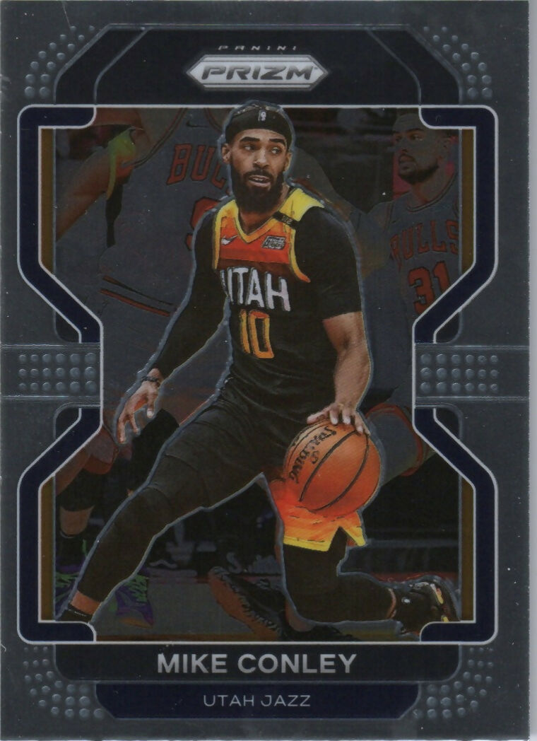 2021-22 Panini Prizm Basketball - Base # 117 Mike Conley - Utah Jazz