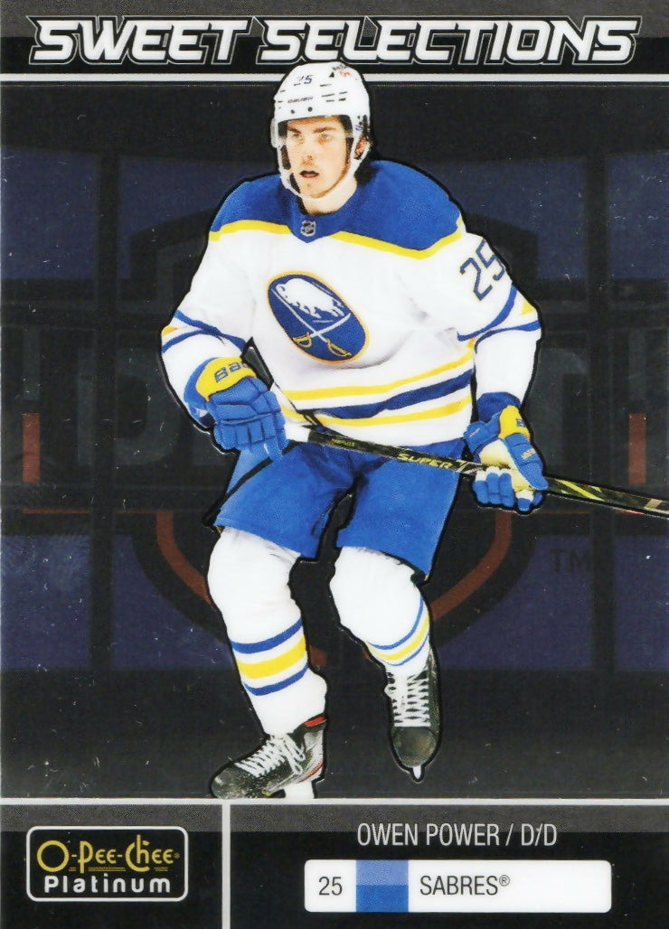 2022-23 Upper Deck O-Pee-Chee Platinum Hockey - Sweet Selection #SS-1 Owen Power - Buffalo Sabres - A
