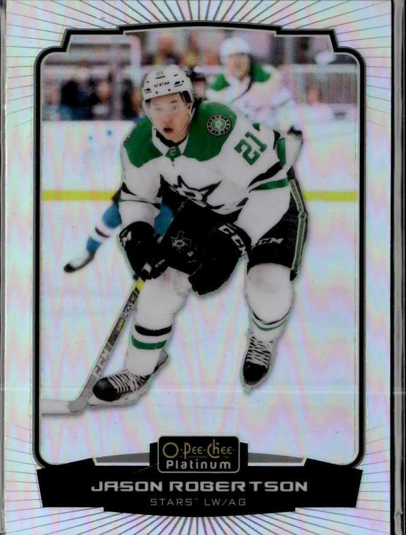 2022-23 Upper Deck O-Pee-Chee Platinum Hockey - Base - Rainbow #88 Jason Robertson - Dallas Stars - A