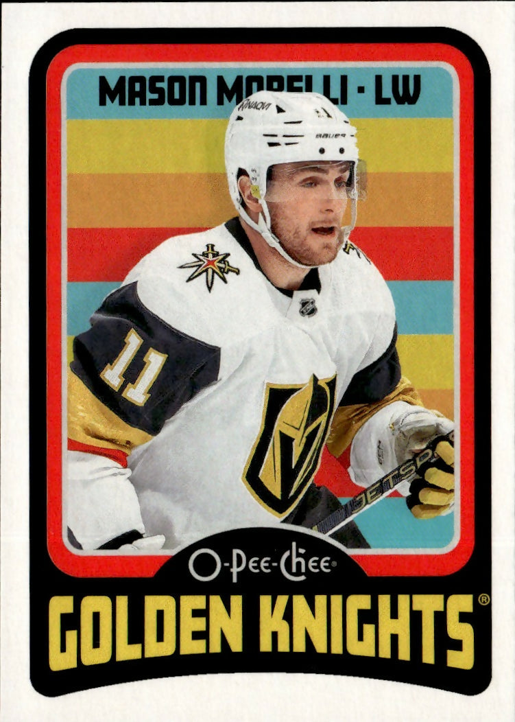 2024-25 Upper Deck O-Pee-Chee - Base - Retro #591 Mason Morelli - Vegas Golden Knights - A