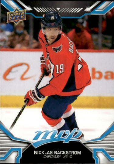 2022-23 Upper Deck MVP Hockey - Base #41 Nicklas Backstrom - Washington Capitals