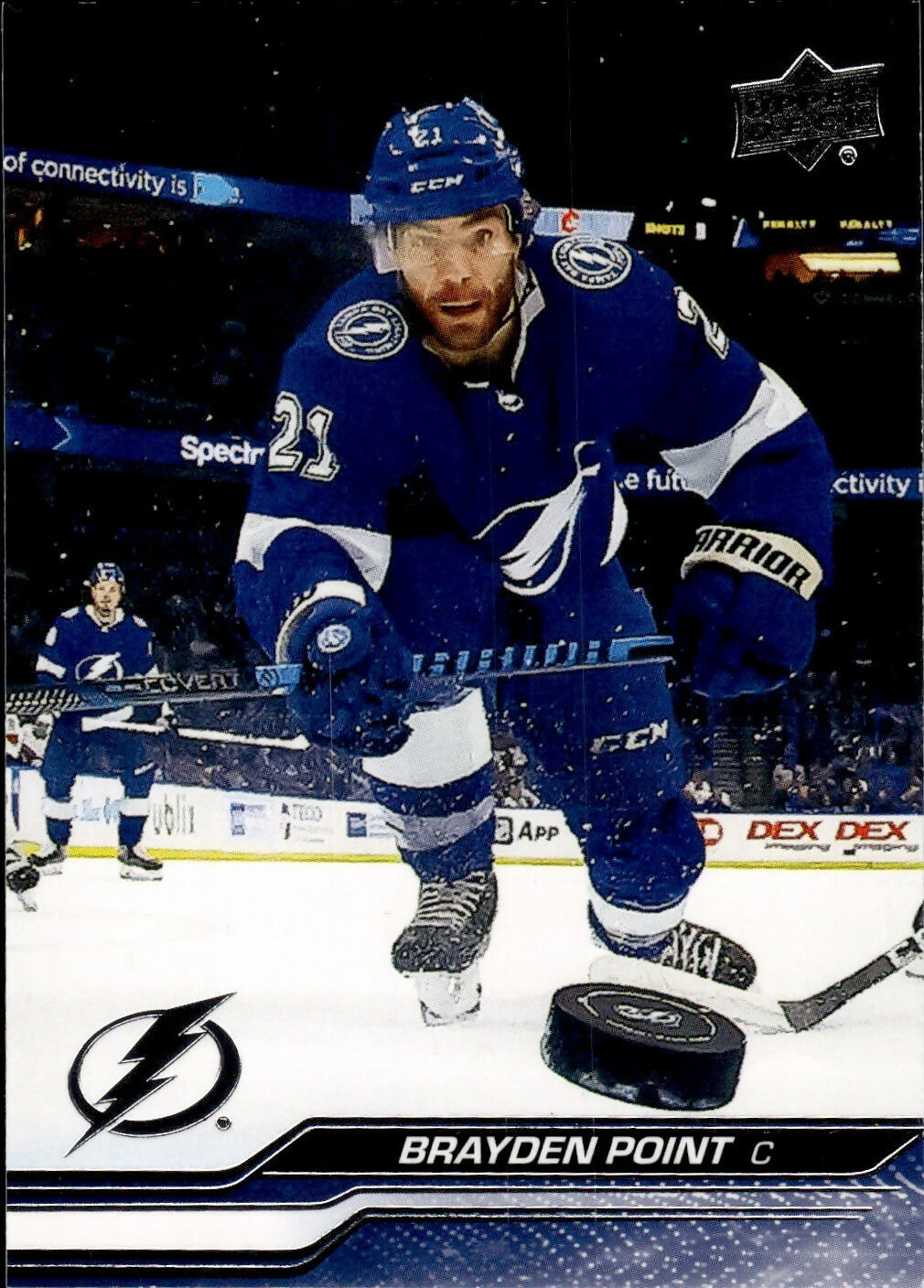 2023-24 Upper Deck Series 2 Hockey - Base #411 Brayden Point - Tampa Bay Lightning