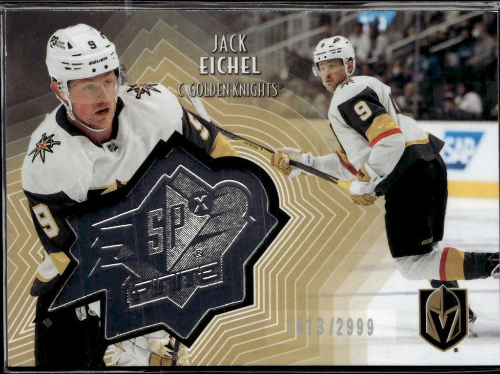 2021-22 Upper Deck SPx Finite /2999 #SF-48 Jack Eichel Vegas Golden Knights