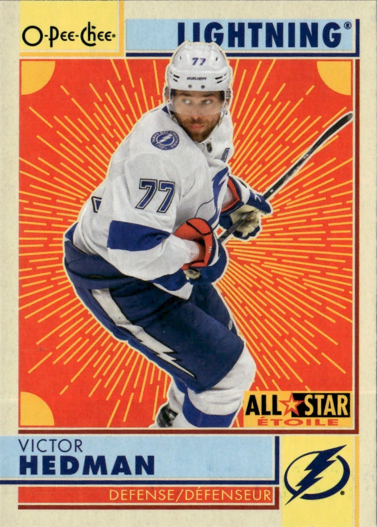 2022-23 Upper Deck O-Pee-Chee - Retro #515 Victor Hedman - Tampa Bay Lightning - A