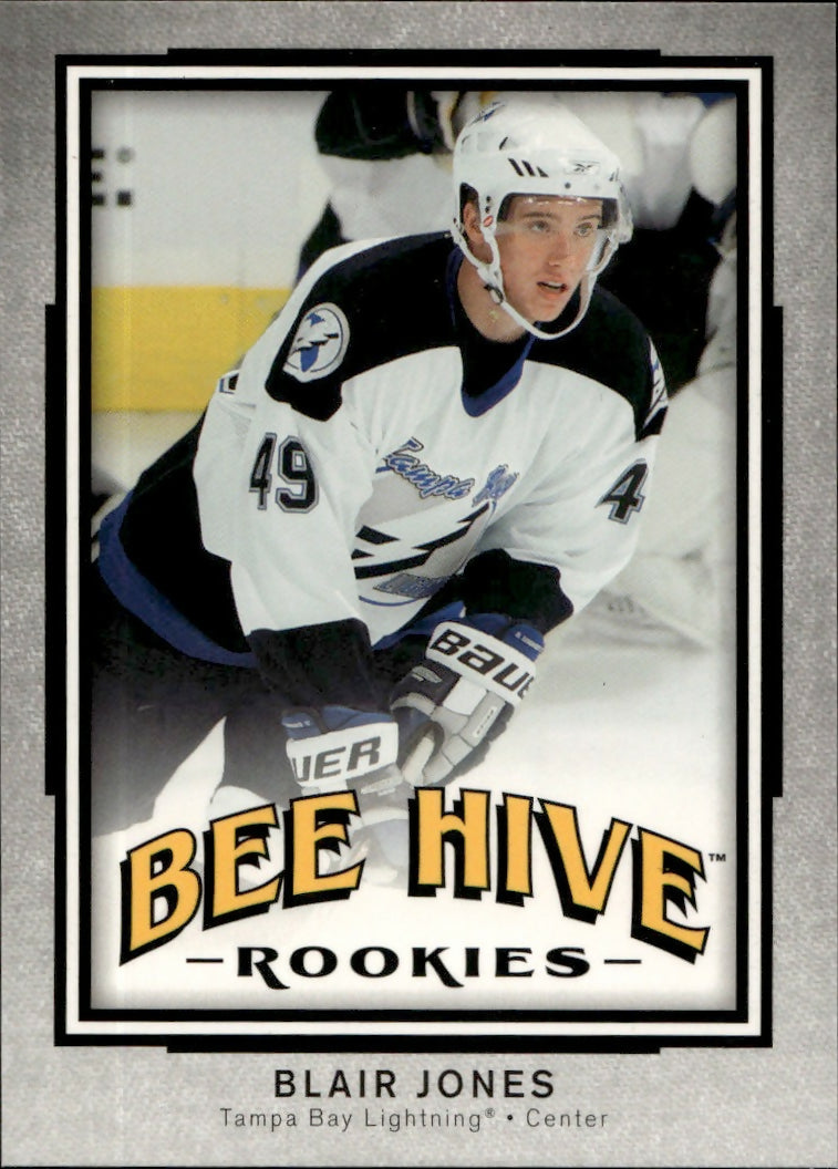 2006-07 Upper Deck - Bee Hive Hockey - Base - Rookies #153 Blair Jones - Tampa Bay Lightning - A