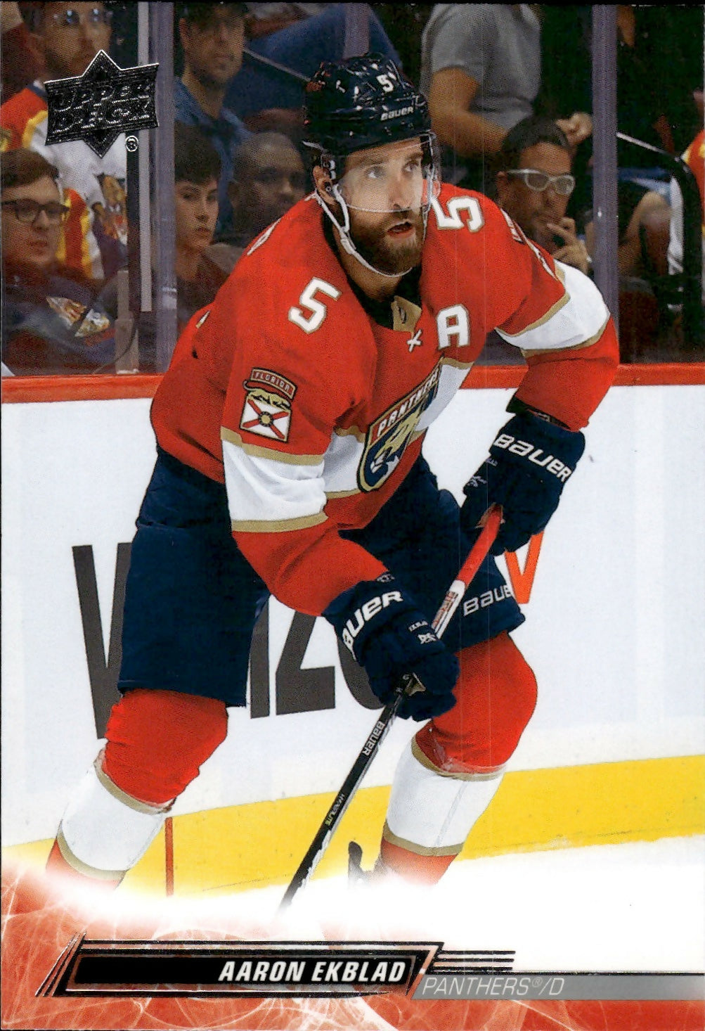 2022-23 Upper Deck Series 2 Hockey - Base #328 Aaron Ekblad - Florida Panthers