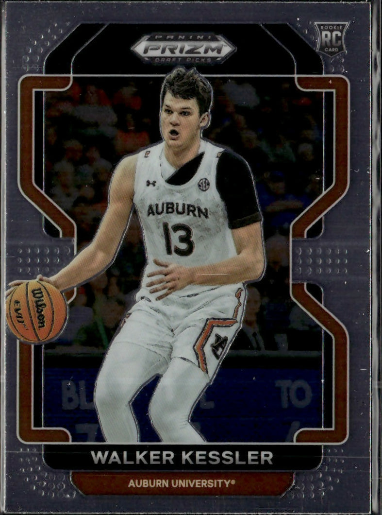 2022 Panini Prizm Draft Picks Basketball - Base #83 Walker Kessler - Auburn - A