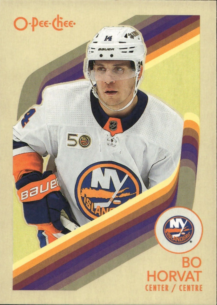 2023-24 Upper Deck O-Pee-Chee Hockey - Base - Retro #38 Bo Horvat - New York Islanders - A