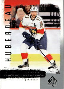 2020-21 Upper Deck Sp Authentic Hockey - 2000-01 Retro #R89 Jonathan Huberdeau - Florida Panthers - A