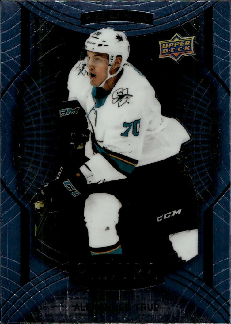 2020-21 Upper Deck Allure Hockey - Base Rookie SP #107 Alexander True - San Jose Sharks - A