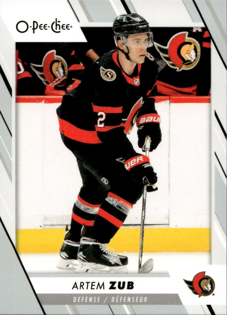 2023-24 Upper Deck O-Pee-Chee Hockey - Base #346 Artem Zub - Ottawa Senators