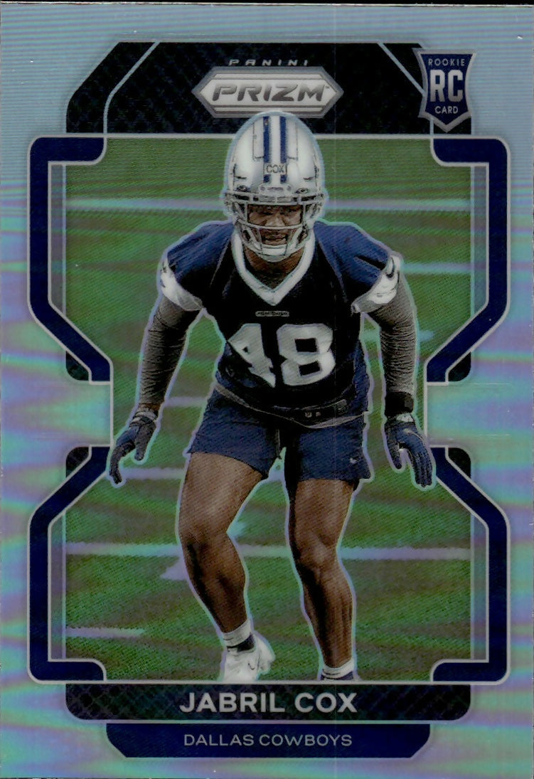 2021 Panini Prizm Football Base - Prizm #394 Jabril Cox RC Dallas Cowboys - A