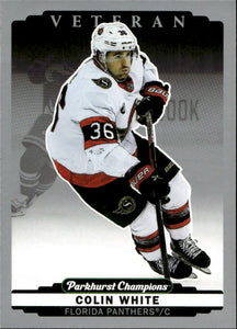 2022-23 Upper Deck Parkhurst Champions - Base - Silver #86 Colin White - Florida Panthers - A