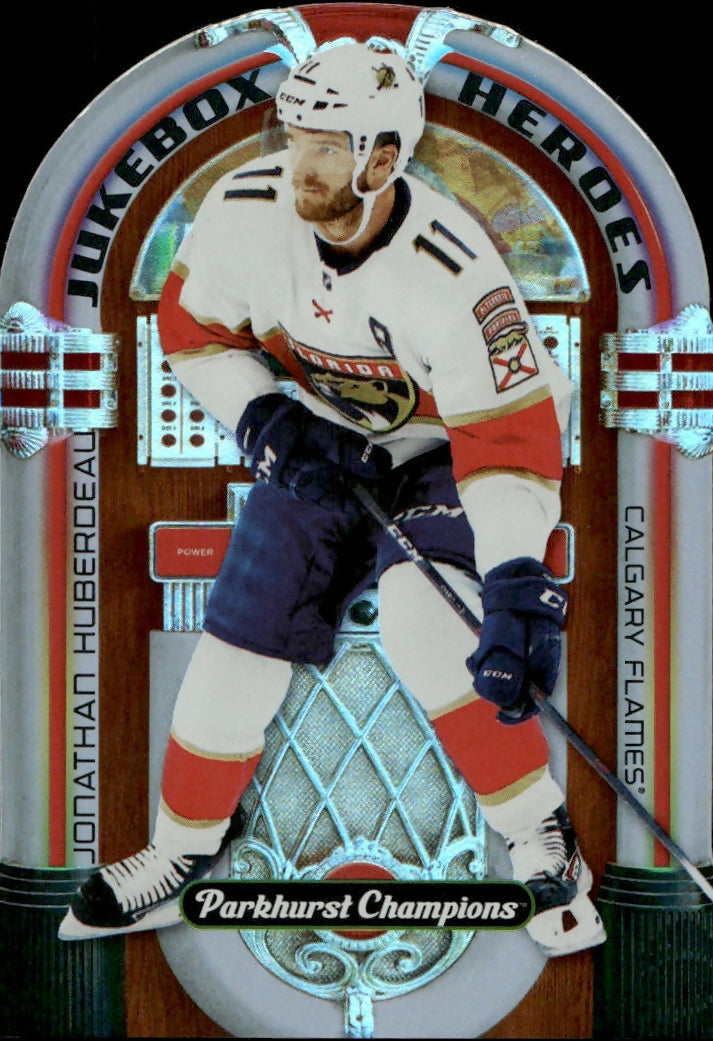 2022-23 Upper Deck Parkhurst Champions - Jukebox Heroes #JH-8 Jonathan Huberdeau - Calgary Flames - A