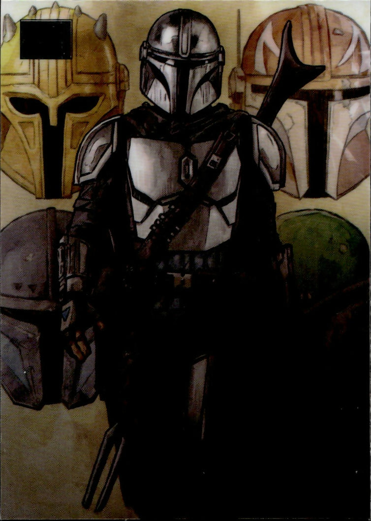 2024 Topps Star Wars Galaxy Chrome - Base #33 The Way Of Mand'alor - A