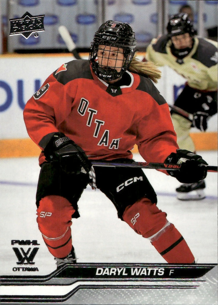 2024-25 Upper Deck PWHL Hockey - Base #40 Daryl Watts - Ottawa Charge - A