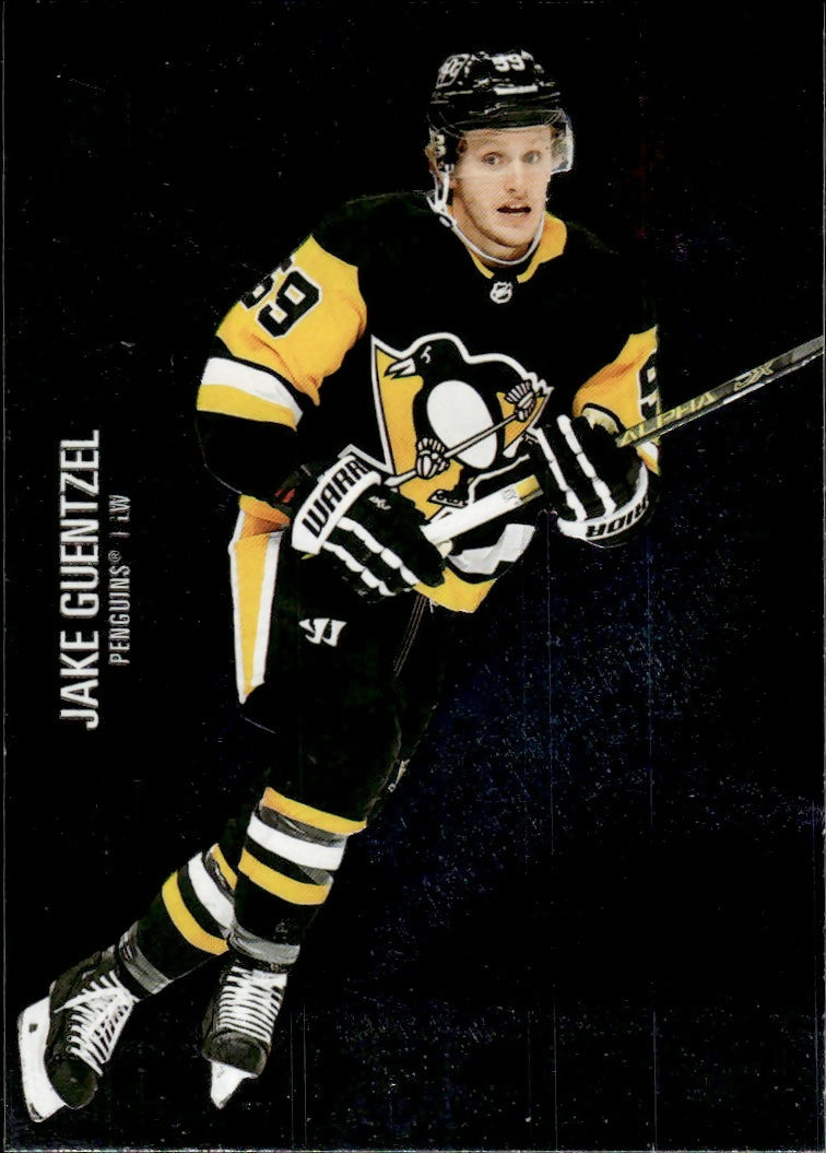 2021-22 Upper Deck Skybox Metal Universe Hockey Base #74 Jake Guentzel - Pittsburgh Penguins - A